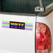 Sticker pour pare-chocs pour les élections LGBT en (Sur camion)