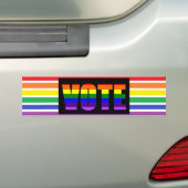 Sticker pour pare-chocs pour les élections LGBT en (En voiture)