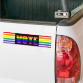 Sticker pour pare-chocs pour les élections LGBT en (Sur camion)