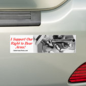 Sticker pour pare-chocs PRO 2A (En voiture)