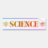 Sticker pour pare-chocs science (Devant)