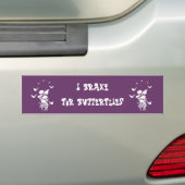 Sticker pour pare-chocs Silhouette (En voiture)