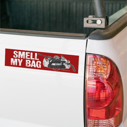 Sticker pour pare-chocs Smell My Bag (Stench de ho (Sur camion)