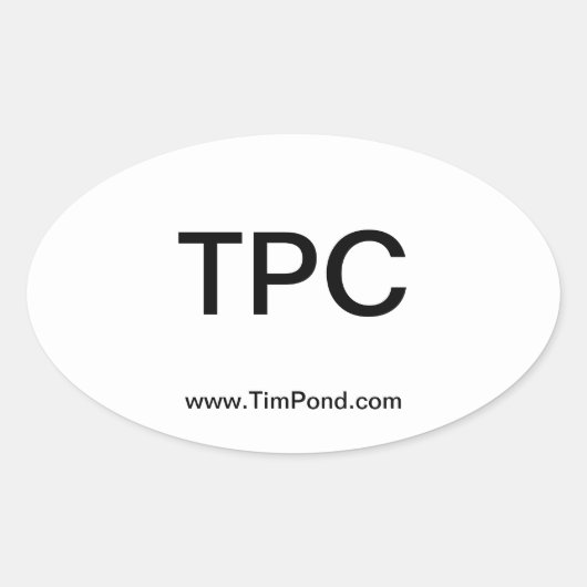 Sticker pour pare-chocs Tim Pond Wilderness Camps (Devant)