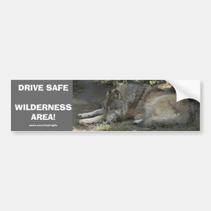 Sticker pour pare-chocs WILDLIFE GRAS DRIVE