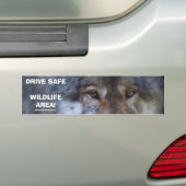 Sticker pour pare-chocs WILDLIFE GRAS DRIVE (En voiture)