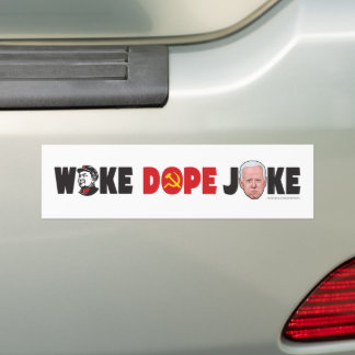 Sticker pour pare-chocs Woke Dope