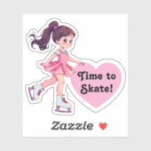 Sticker pour patinage artistique (Feuille)