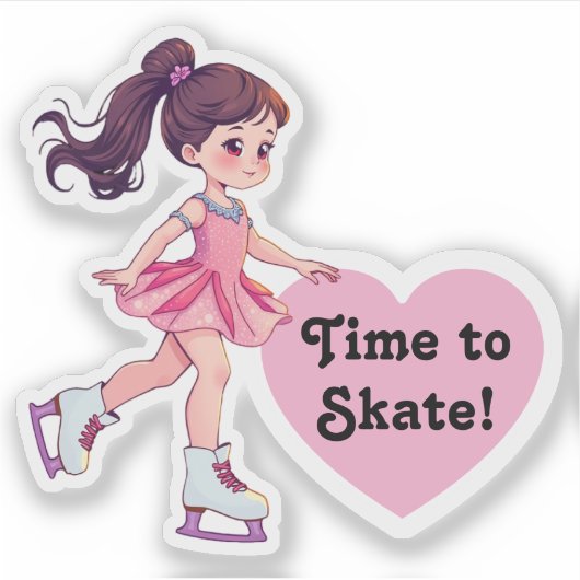 Sticker pour patinage artistique (Devant)