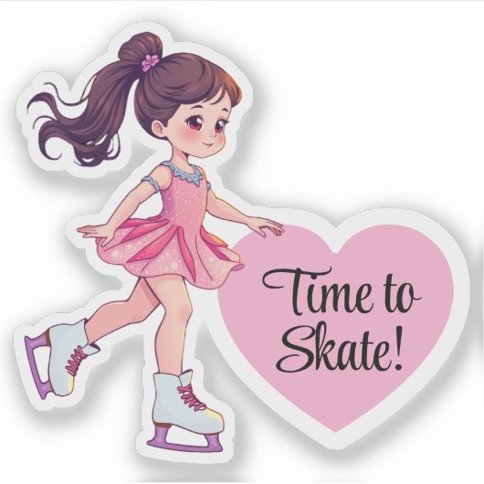 Sticker pour patinage artistique (Devant)