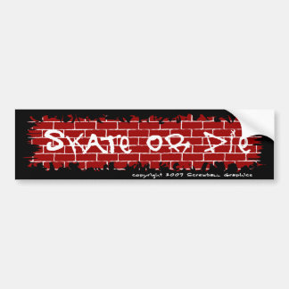 Sticker Pour Patinage Ou Bumper Die