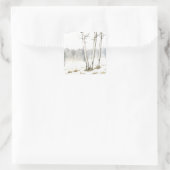 Sticker pour paysage d'hiver (Sac)