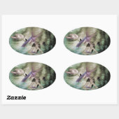 Sticker pour petite sirène (Feuille)