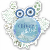 Sticker pour phoque Enveloppe personnalisée (Devant)