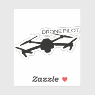 Sticker pour pilote de drone - Voler haut avec sty