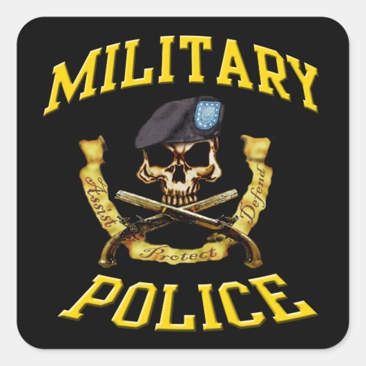 Sticker pour pistolets de police militaire (Devant)
