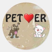 Sticker pour poète (Devant)