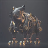 Sticker pour porc en fer (Devant)