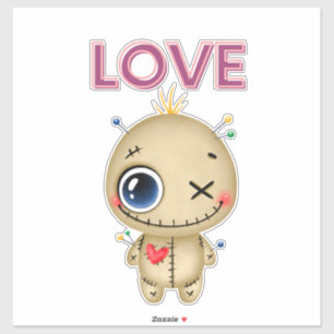 Sticker pour poupée Voodoo