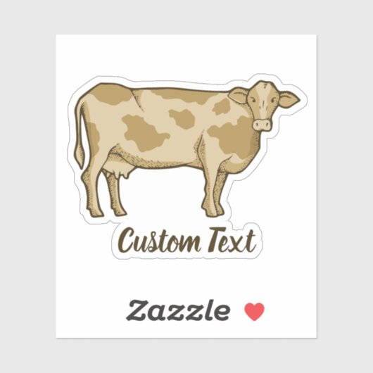 Sticker pour profil de vache (Feuille)