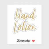 Sticker pour rangement à la main (Feuille)