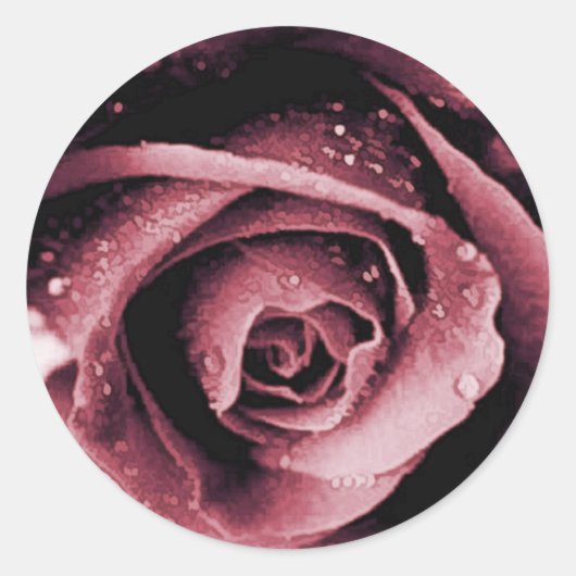 Sticker pour Rose à vin (Devant)