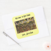 sticker pour sac de bienvenue de New York (Enveloppe)