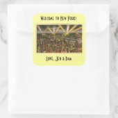 sticker pour sac de bienvenue de New York (Sac)