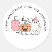 Sticker pour sac de traitement Super Halloween fab (Devant)