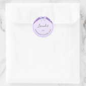 Sticker pour savon artisanal Lavender (Sac)