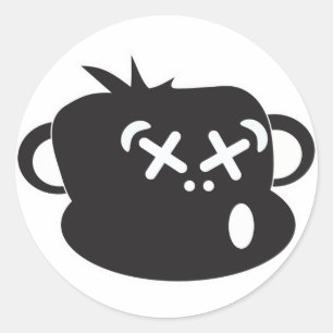 Sticker pour singe ivre