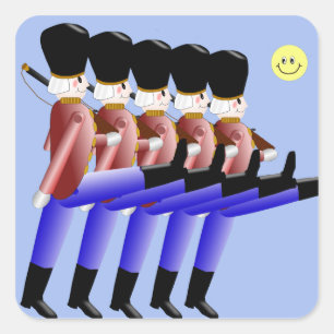 Sticker pour soldats de jouets Marching