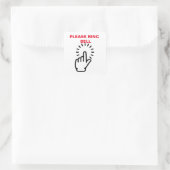 Sticker pour sonnette de porte pour votre sonnette (Sac)