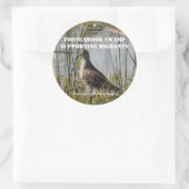 Sticker pour soutenir les oiseaux migrateurs (Sac)