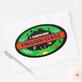 Sticker pour survivant de la classe Whimsical Engl (Enveloppe)