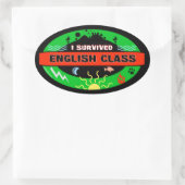 Sticker pour survivant de la classe Whimsical Engl (Sac)