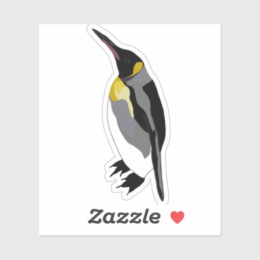 Sticker pour téléphone portable Penguin (Feuille)