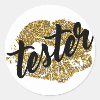 Sticker pour testeur de produit - Tester - Étiquet