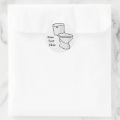 Sticker pour toilettes (Sac)