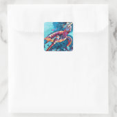 Sticker pour tortue de mer (Sac)