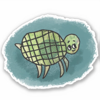 Sticker pour tortue de mer
