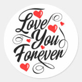 Sticker pour toujours (Devant)