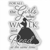 Sticker Pour tout le Décal des filles (Devant)