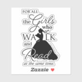 Sticker Pour tout le Décal des filles (Feuille)