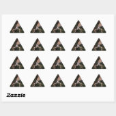 Sticker pour triangle de cerfs (Feuille)