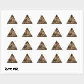 Sticker pour triangle de cerfs (Feuille)