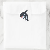 Sticker pour tueur de baleine joyeux (Sac)