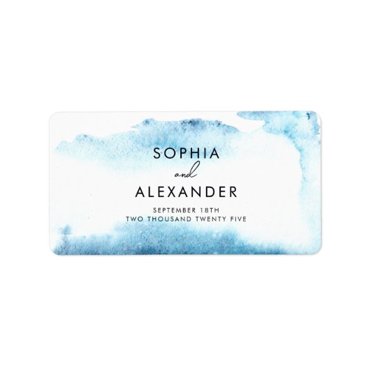 Sticker pour un Mariage moderne. (Devant)