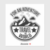 Sticker Pour une aventure (Feuille)