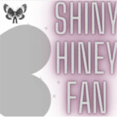 Sticker pour ventilateur Mothman Shiny Hiney (Devant)
